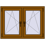 REHAU ENERGY-SAVING SYNEGO MD 1065x755 mm GOLDEN OAK dwustronny REHAU ENERGY-SAVING SYNEGO MD 1065x755 mm GOLDEN OAK dwustronny