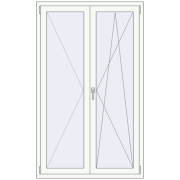 KORSA OPTIMUM REHAU EURO 70 1060x1750 mm