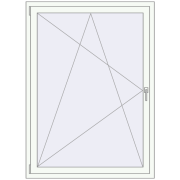 KORSA OPTIMUM REHAU EURO 70 1150x1600 mm