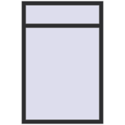 EPSILON OPTIMA 1000x1500 mm ANTHRACITE_GREY_GLATT two-sided