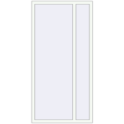 KORSA ENERGY-SAVING REHAU SYNEGO MD 1000x2000 mm