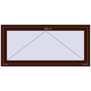REHAU OPTIMUM EURO-DESIGN 70 1500x700 mm BLACK_CHERRY two-sided