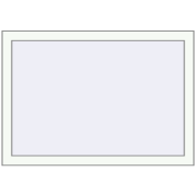 REHAU OPTIMUM EURO-DESIGN 70 1030x730 mm RAL 9016 Traffic white two-sided