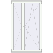 KORSA OPTIMUM REHAU EURO 70 1280x2130 mm