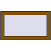 REHAU OPTIMUM EURO-DESIGN 70 700x400 mm GOLDEN OAK two-sided