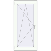 KORSA OPTIMUM REHAU EURO 70 700x1440 mm