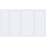 Okna skrzydłowe 3000x1800 mm KORSA BRILLANT DESIGN