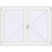 REHAU ENERGY-SAVING SYNEGO MD 1500x1150 mm WALNUT zewnętrzny REHAU ENERGY-SAVING SYNEGO MD 1500x1150 mm WALNUT zewnętrzny