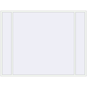 CLASICTHERM 70 3000x2300 mm RAL 9016 Biały dwustronny