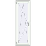 CLASICTHERM 70 600x1650 mm RAL 9016 Biały dwustronny