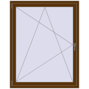 CLASICTHERM 70 1200x1500 mm WALNUT dwustronny