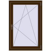 REHAU ENERGY-SAVING SYNEGO MD 800x1200 mm DARK_OAK dwustronny REHAU ENERGY-SAVING SYNEGO MD 800x1200 mm DARK_OAK dwustronny