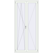 KORSA ENERGY-SAVING REHAU SYNEGO MD 1000x2200 mm