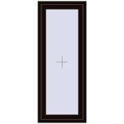 REHAU BRILLANT DESIGN 600x1500 mm BLACK_BROWN two-sided