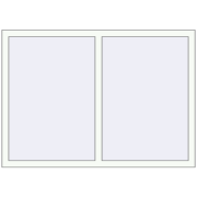 REHAU OPTIMUM EURO-DESIGN 70 1520x1030 mm RAL 9016 Traffic white two-sided