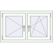 KORSA OPTIMUM REHAU EURO 70 1000x600 mm