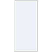 REHAU ARTEVO 930x2020 mm RAL 9016 Traffic white two-sided REHAU ARTEVO 930x2020 mm RAL 9016 Traffic white two-sided