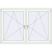 REHAU ENERGY-SAVING SYNEGO MD 1695x1160 mm DARK_OAK zewnętrzny REHAU ENERGY-SAVING SYNEGO MD 1695x1160 mm DARK_OAK zewnętrzny