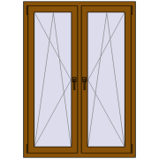 REHAU ENERGY-SAVING SYNEGO MD 1050x1460 mm GOLDEN OAK dwustronny REHAU ENERGY-SAVING SYNEGO MD 1050x1460 mm GOLDEN OAK dwustronny