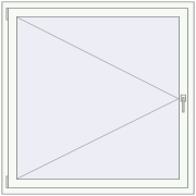 KORSA ENERGY-SAVING REHAU SYNEGO MD 1300x1250 mm