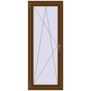 CLASICTHERM 70 650x1700 mm WALNUT dwustronny