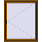 KORSA OPTIMUM REHAU EURO 70 1170x1440 mm