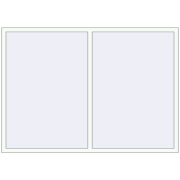 REHAU OPTIMUM EURO-DESIGN 70 2050x1450 mm RAL 9016 Traffic white two-sided