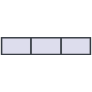 REHAU OPTIMUM EURO-DESIGN 70 3000x600 mm ANTHRACITE_GREY_STRUKTURAL two-sided