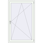 KORSA OPTIMUM REHAU EURO 70 950x1560 mm