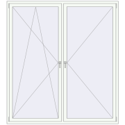 KORSA ENERGY-SAVING REHAU SYNEGO MD 2000x2200 mm