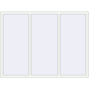REHAU OPTIMUM EURO-DESIGN 70 2000x1500 mm RAL 9016 Traffic white two-sided