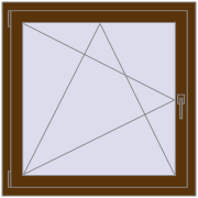 EPSILON OPTIMA 1000x1000 mm WALNUT two-sided EPSILON OPTIMA 1000x1000 mm WALNUT two-sided