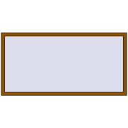 REHAU OPTIMUM EURO-DESIGN 70 1800x900 mm GOLDEN OAK two-sided
