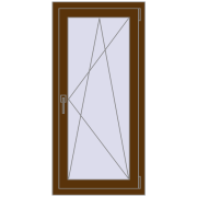 EPSILON OPTIMA 600x1250 mm WALNUT dwustronny