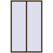Okna skrzydłowe 1400x2300 mm VEKA Sofline 82 MD PREMIUM DARK_OAK dwustronny Okna skrzydłowe 1400x2300 mm VEKA Sofline 82 MD PREMIUM DARK_OAK dwustronny