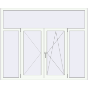 KORSA OPTIMUM REHAU EURO 70 1800x1500 mm