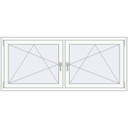 REHAU ENERGY-SAVING SYNEGO MD 1840x770 mm BLACK_ULTI-MATT zewnętrzny