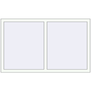 REHAU ENERGY-SAVING SYNEGO MD 1500x900 mm RAL 9016 Traffic white dwustronny