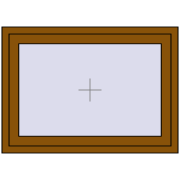 REHAU OPTIMUM EURO-DESIGN 70 1050x750 mm GOLDEN OAK dwustronny REHAU OPTIMUM EURO-DESIGN 70 1050x750 mm GOLDEN OAK dwustronny