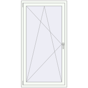 CLASICTHERM 70 900x1700 mm WALNUT zewnętrzny