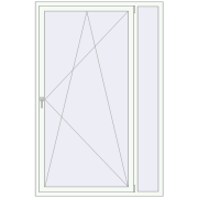 KORSA OPTIMUM REHAU EURO 70 1380x2100 mm