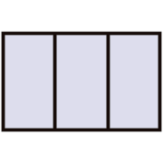 REHAU OPTIMUM EURO-DESIGN 70 2400x1500 mm BLACK_BROWN dwustronny REHAU OPTIMUM EURO-DESIGN 70 2400x1500 mm BLACK_BROWN dwustronny