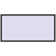 REHAU OPTIMUM EURO-DESIGN 70 2000x1000 mm ANTHRACITE_GREY_GLATT two-sided