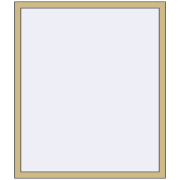 Okna skrzydłowe 1200x1400 mm ALU STANDARD 72 RAL 1000 Green beige dwustronny