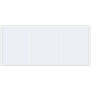 REHAU BRILLANT DESIGN 3600x1600 mm RAL 9016 Traffic white dwustronny