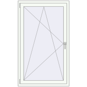 KORSA OPTIMUM REHAU EURO 70 860x1450 mm