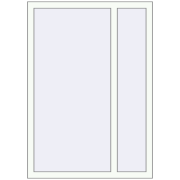 KORSA ENERGY-SAVING REHAU SYNEGO MD 975x1375 mm
