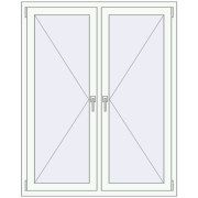 KORSA OPTIMUM REHAU EURO 70 1200x1500 mm KORSA OPTIMUM REHAU EURO 70 1200x1500 mm