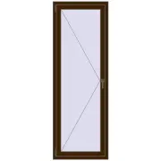 REHAU OPTIMUM EURO-DESIGN 70 700x2000 mm DARK_OAK two-sided