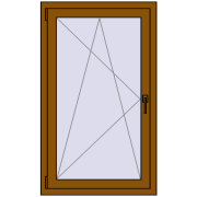 CLASICTHERM 70 800x1250 mm GOLDEN OAK dwustronny CLASICTHERM 70 800x1250 mm GOLDEN OAK dwustronny